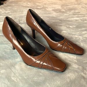 Vintage Ferra Giacomi Pumps, Size 8, Real Leather